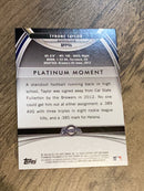Tyrone Taylor Milwaukee Brewers MLB 2013 Bowman Platinum - Prospects BPP96 Bowman