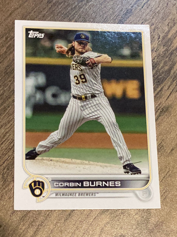 Corbin Burnes Milwaukee Brewers MLB 2022 Topps National League All-Stars NL-16 