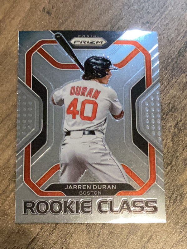 Jarren Duran Boston Red Sox MLB 2022 Panini Prizm: Rookie Class RC-5 