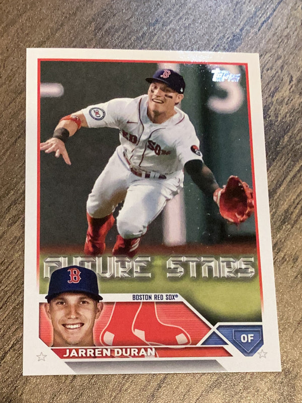 Jarren Duran Boston Red Sox MLB 2023 Topps 242 FS