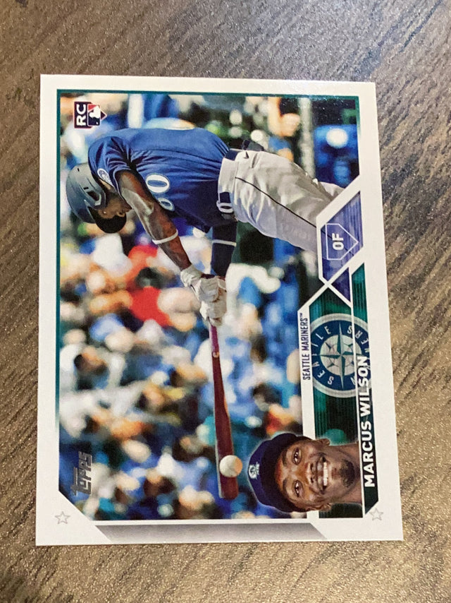 Marcus Wilson Seattle Mariners MLB 2023 Topps 138 RC