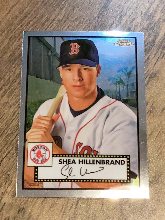 Shea Hillenbrand Boston Red Sox MLB 2021 Topps Chrome Platinum Anniversary 572 