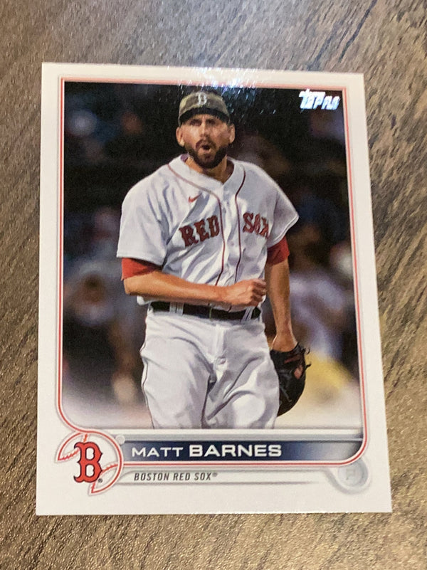 Matt Barnes Boston Red Sox MLB 2022 Topps 303 