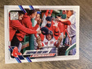 Shopping Cart Surf! (Michael Chavis) Boston Red Sox MLB 2021 Topps 436 CL, Checklist: 595-627