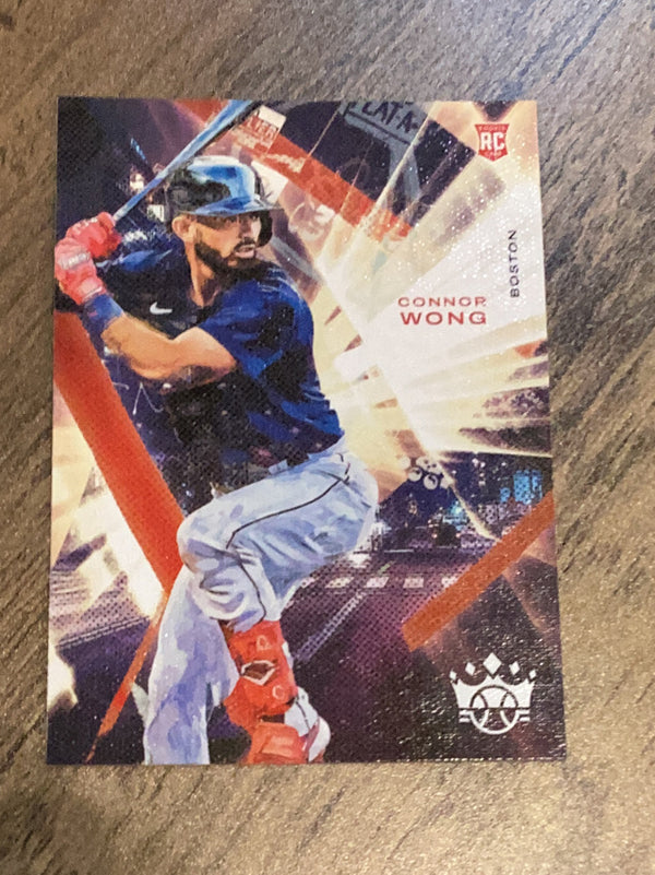 Connor Wong Boston Red Sox MLB 2022 Panini Diamond Kings 76 RC