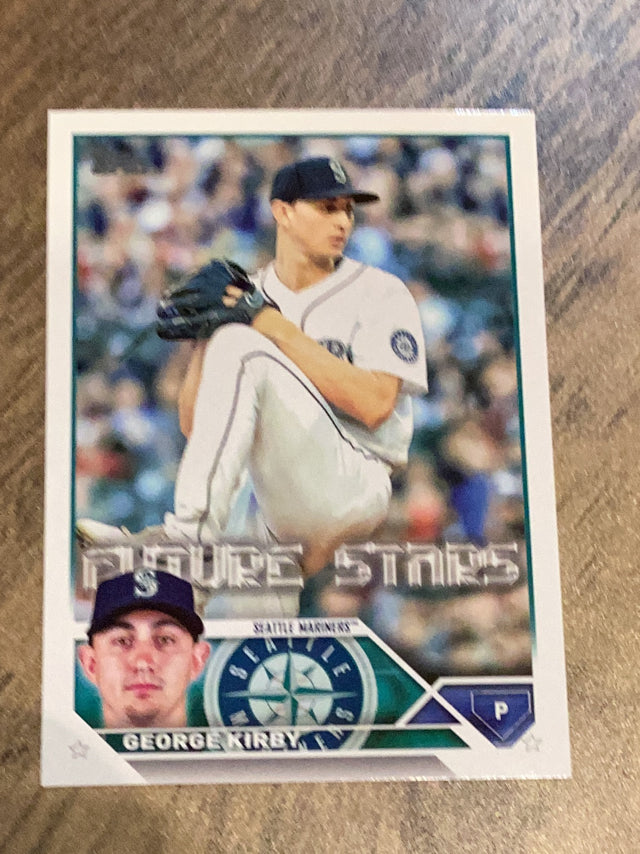 George Kirby Seattle Mariners MLB 2023 Topps 195 FS