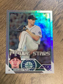 George Kirby Seattle Mariners MLB 2023 Topps: Rainbow Foil 195 FS