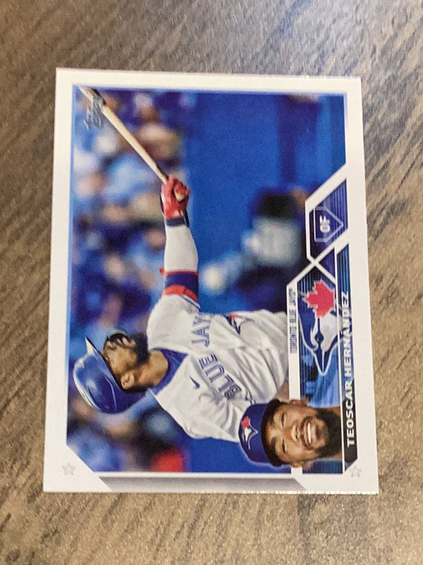 Teoscar Hernandez Toronto Blue Jays MLB 2023 Topps 186 