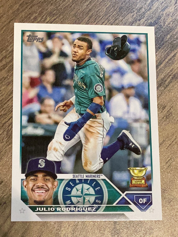 Julio Rodríguez ASR Seattle Mariners MLB 2023 Topps 330 ASR