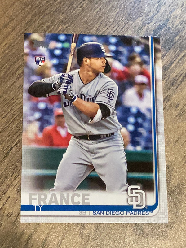 Ty France San Diego Padres MLB 2019 Topps Update US129 RC