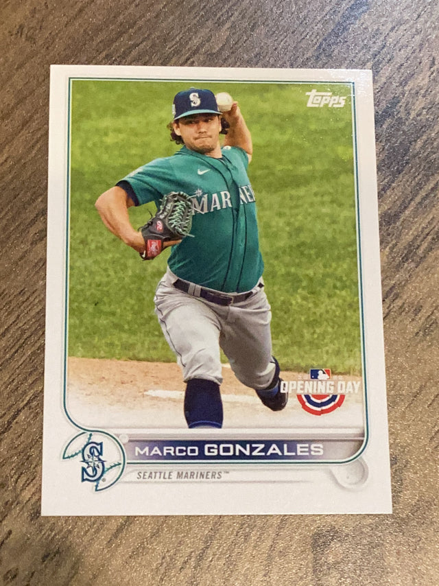 Marco Gonzales Seattle Mariners MLB 2022 Topps Opening Day 157 