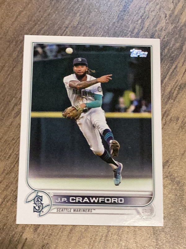 J.P. Crawford Seattle Mariners MLB 2022 Topps 628 