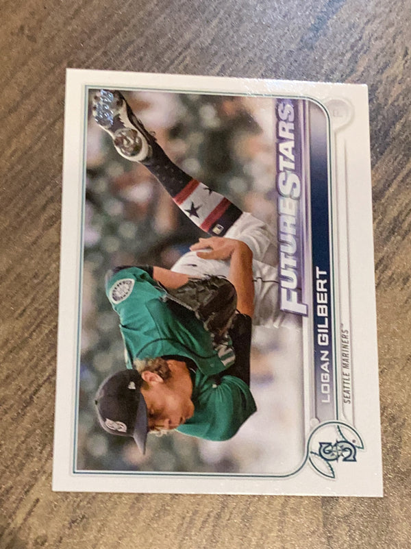 Logan Gilbert Seattle Mariners MLB 2022 Topps 156 FS