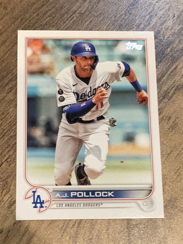 A.J. Pollock Los Angeles Dodgers MLB 2022 Topps 608 
