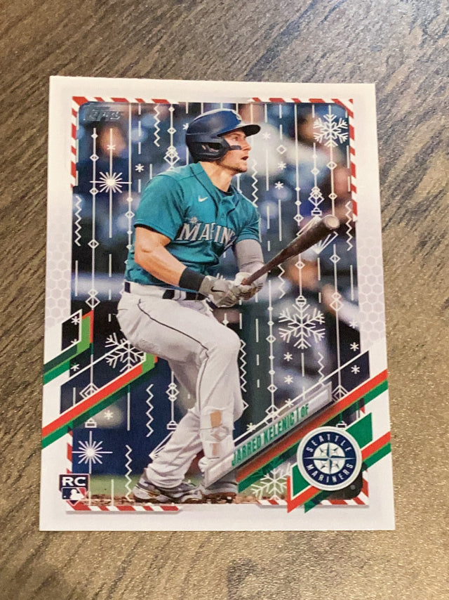 Jarred Kelenic Seattle Mariners MLB 2021 Topps Holiday HW86 RC