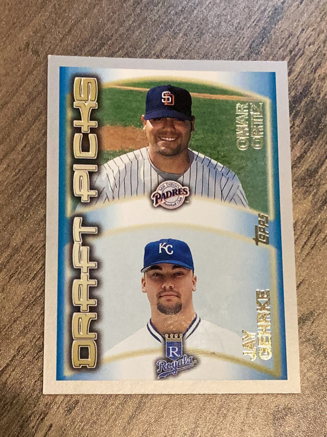 Omar Ortiz / Jay Gehrke  MLB 2000 Topps 216 DPK, RC