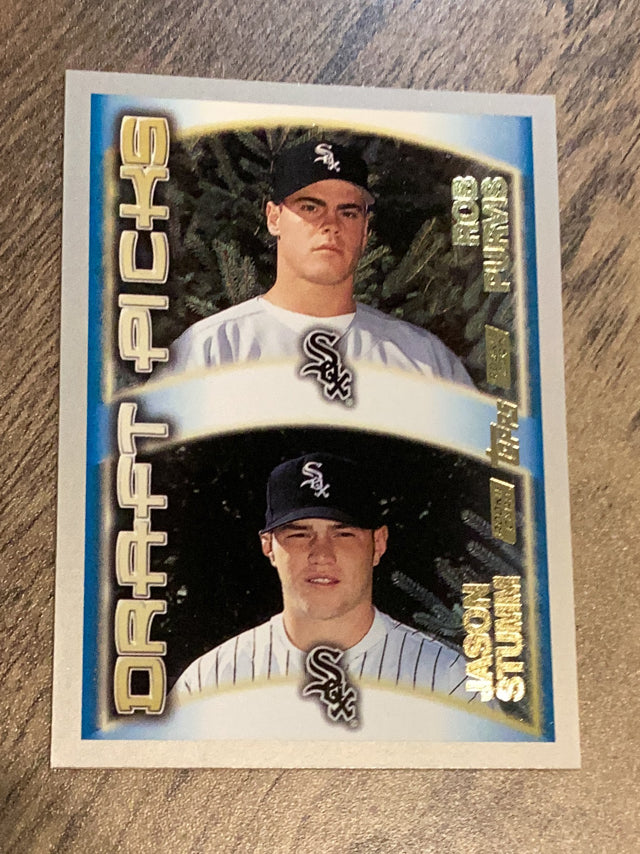 Rob Purvis / Jason Stumm Chicago White Sox MLB 2000 Topps 214 DPK, RC