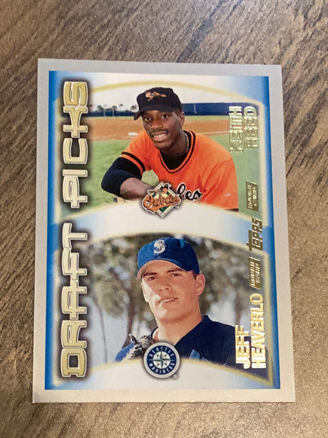 Keith Reed / Jeff Heaverlo  MLB 2000 Topps 454 DPK, RC