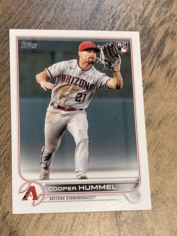 Cooper Hummel Arizona Diamondbacks MLB 2022 Topps Update US314 RC