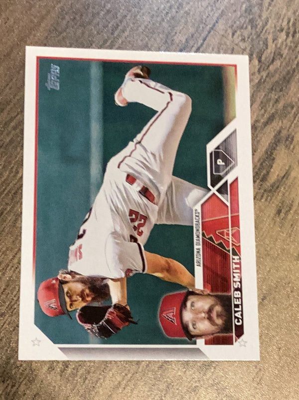 Caleb Smith Arizona Diamondbacks MLB 2023 Topps 191 