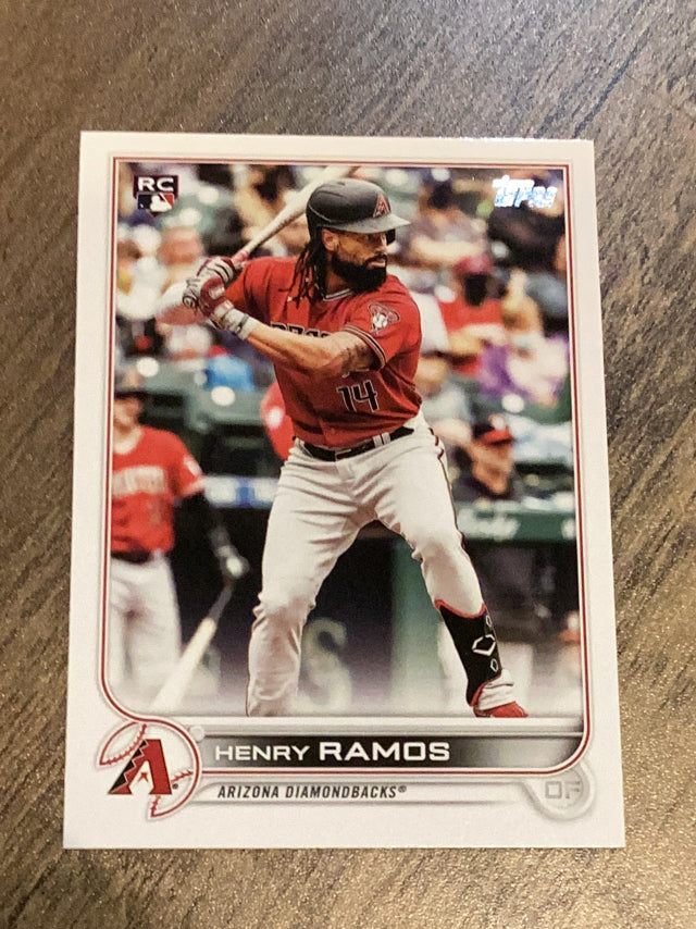 Henry Ramos Arizona Diamondbacks MLB 2022 Topps 455 RC