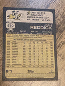 Josh Reddick Arizona Diamondbacks MLB 2022 Topps Heritage 540 Topps