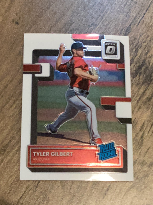 Tyler Gilbert Arizona Diamondbacks MLB 2022 Donruss Optic 95 RC, RR