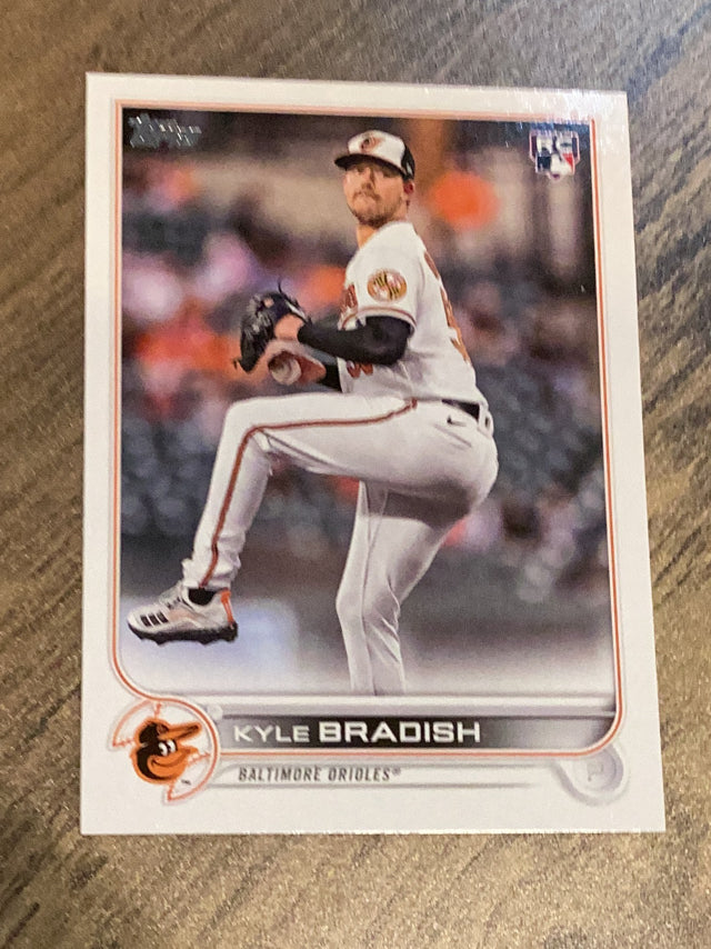 Kyle Bradish Baltimore Orioles MLB 2022 Topps Update US66 RC