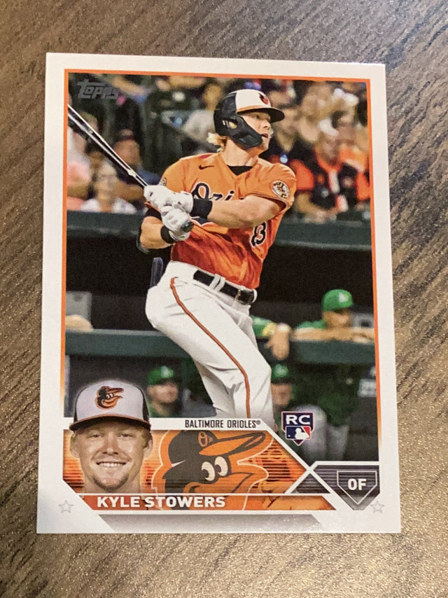 Kyle Stowers Baltimore Orioles MLB 2023 Topps 156 RC