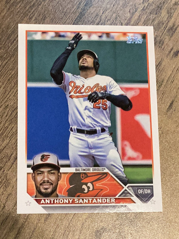 Anthony Santander Baltimore Orioles MLB 2023 Topps 265 