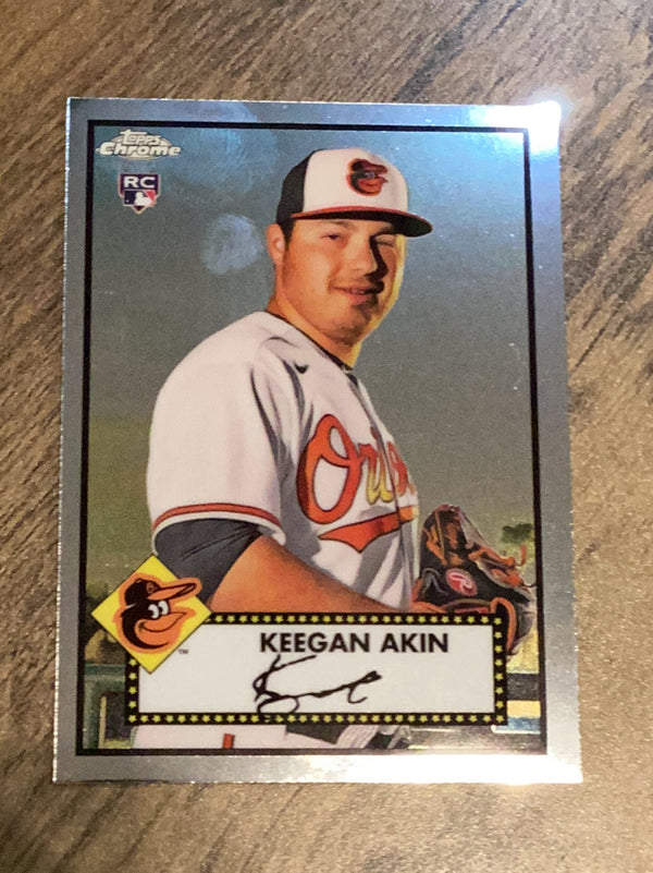 Keegan Akin Baltimore Orioles MLB 2021 Topps Chrome Platinum Anniversary 27 