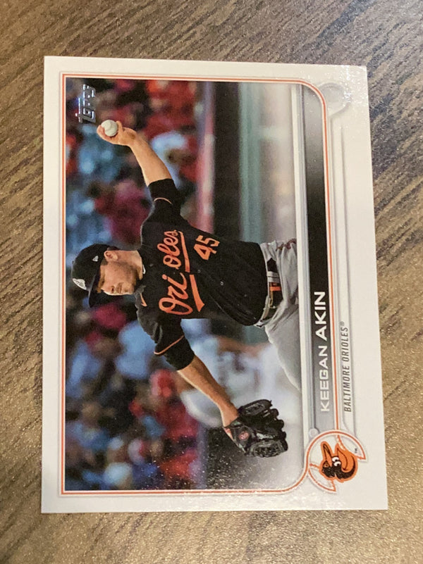 Keegan Akin Baltimore Orioles MLB 2022 Topps 328 