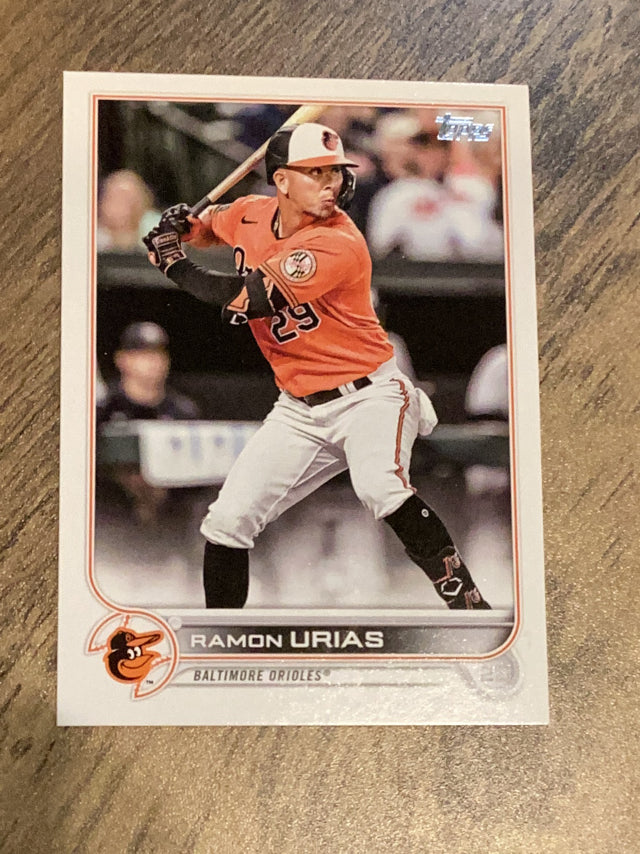 Ramon Urias Baltimore Orioles MLB 2022 Topps Update US219 