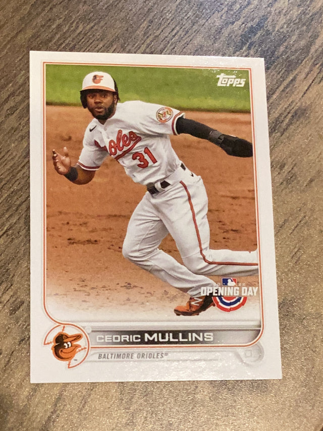 Cedric Mullins Baltimore Orioles MLB 2022 Topps Opening Day 201 