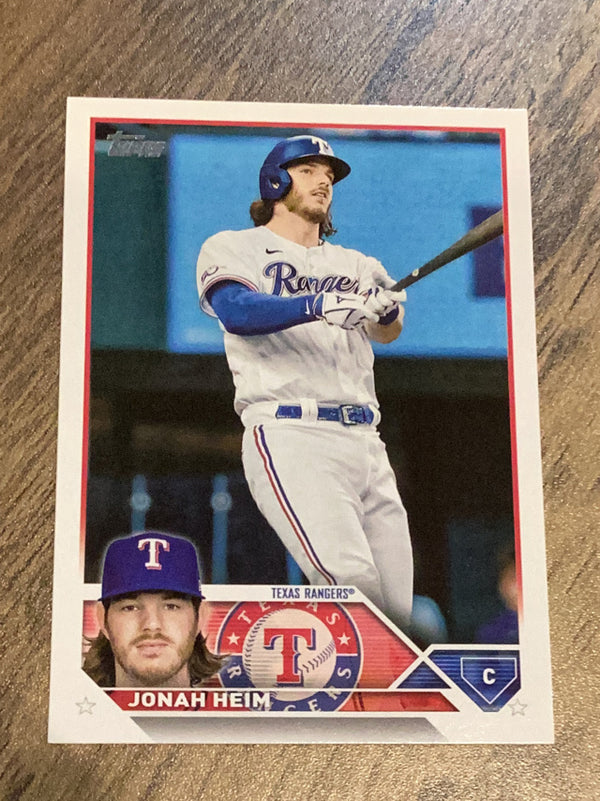 Jonah Heim Texas Rangers MLB 2023 Topps 141 