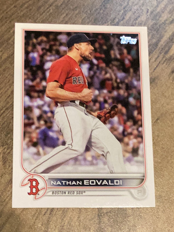 Nathan Eovaldi Boston Red Sox MLB 2022 Topps 657 
