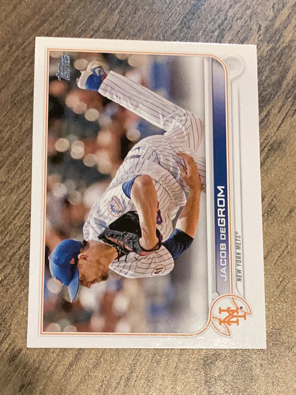 Jacob deGrom New York Mets MLB 2022 Topps 330 