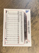 Corey Seager Los Angeles Dodgers MLB 2022 Topps 301 Topps
