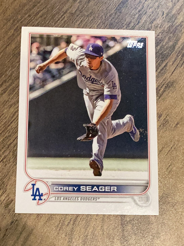 Corey Seager Los Angeles Dodgers MLB 2022 Topps 301 