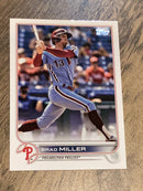 Brad Miller Philadelphia Phillies MLB 2022 Topps 384 