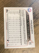 Adolis Garcia Texas Rangers MLB 2022 Topps 652 ASR\nBASE: running, red jersey Topps