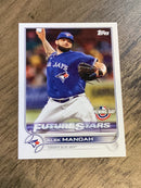 Alek Manoah Toronto Blue Jays MLB 2022 Topps Opening Day 25 
