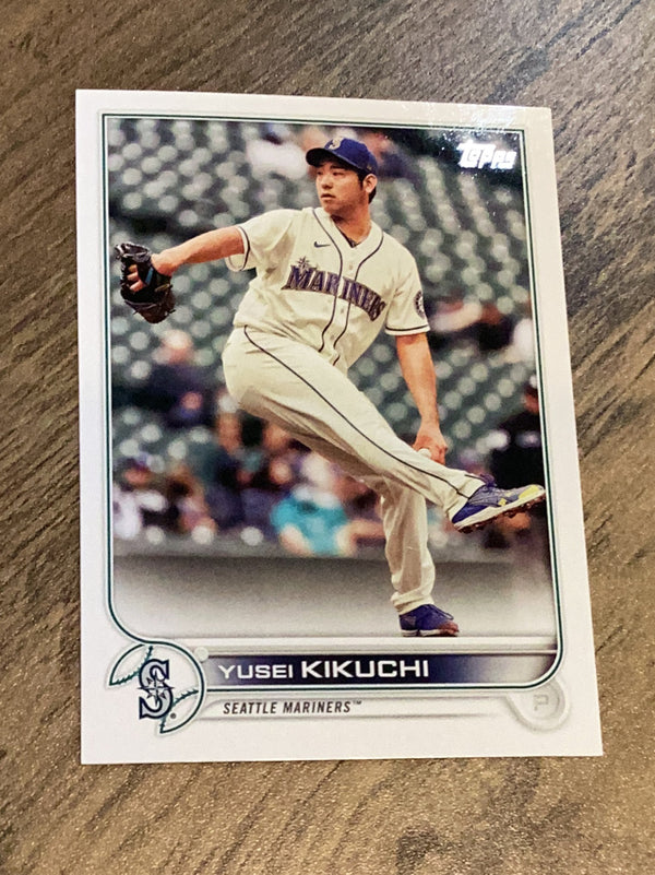Yusei Kikuchi Seattle Mariners MLB 2022 Topps 531 