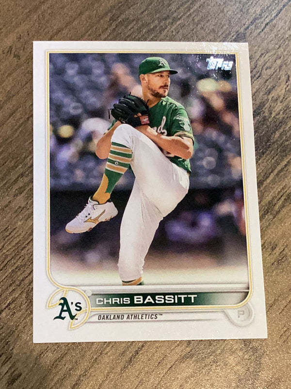 Chris Bassitt Oakland Athletics MLB 2022 Topps 456 