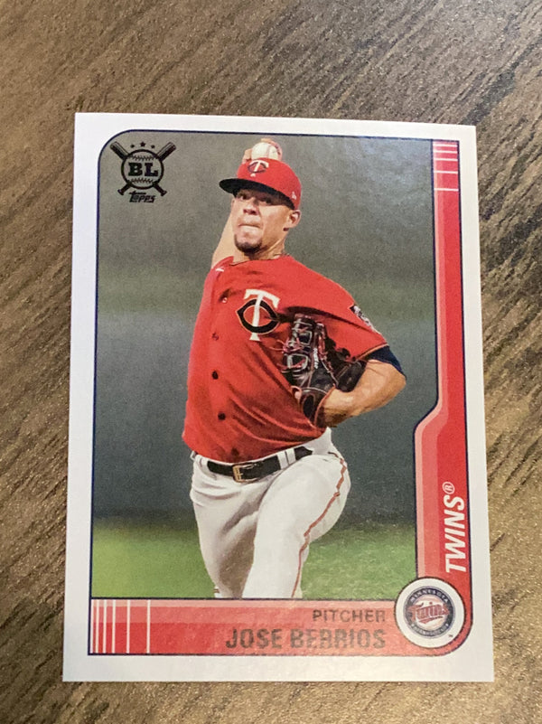 Jose Berrios Minnesota Twins MLB 2021 Topps Big League 42 