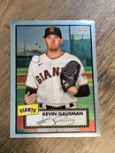Kevin Gausman San Francisco Giants MLB 2021 Topps Chrome Platinum Anniversary 490 