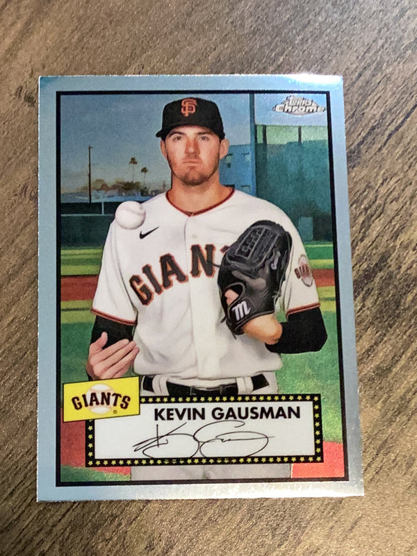 Kevin Gausman San Francisco Giants MLB 2021 Topps Chrome Platinum Anniversary 490 