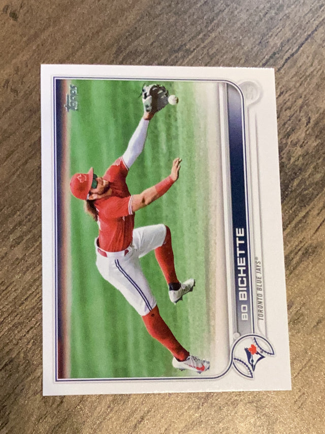 Bo Bichette Toronto Blue Jays MLB 2022 Topps 126 BASE: Fielding