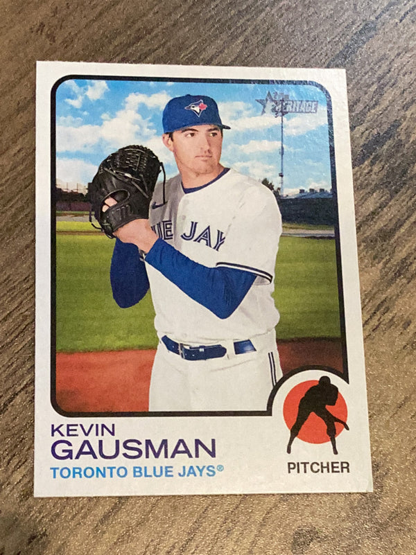 Kevin Gausman Toronto Blue Jays MLB 2022 Topps Heritage 115 