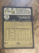 Daulton Varsho Arizona Diamondbacks MLB 2022 Topps Heritage 78 Topps